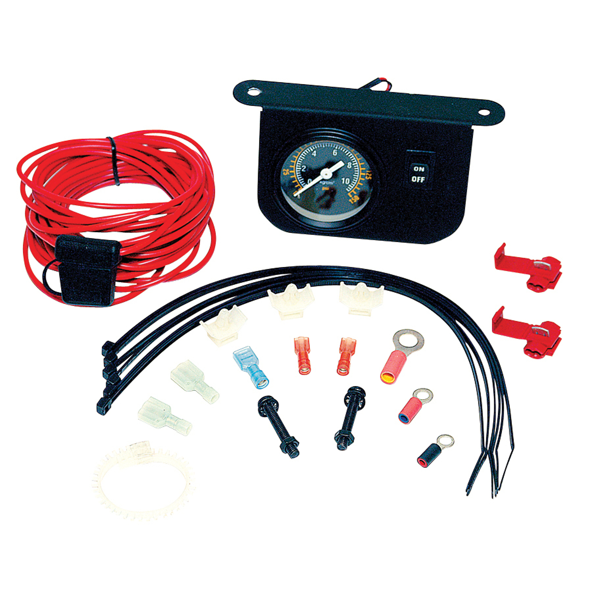 Viair Illuminated Dash Panel Air Gauge - 150 PSI, Model# 10061